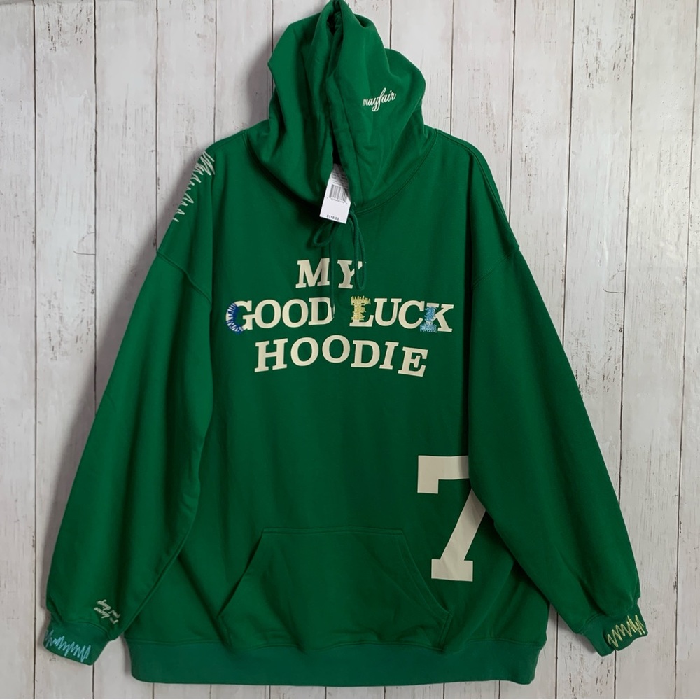 Mayfair My Good Luck Hoodie - Green